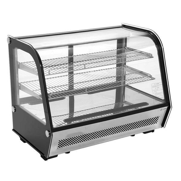 VITRINA REFRIGERADA DE EXHIBICION CRISTAL CURVO CAP. 160 L MIGSA RTW-160L4