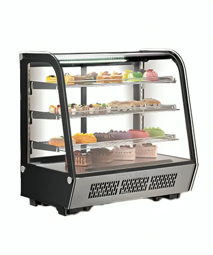 VITRINA REFRIGERADA DE EXHIBICION 4 NIVELES CAP. 145 L MIGSA CW-145R