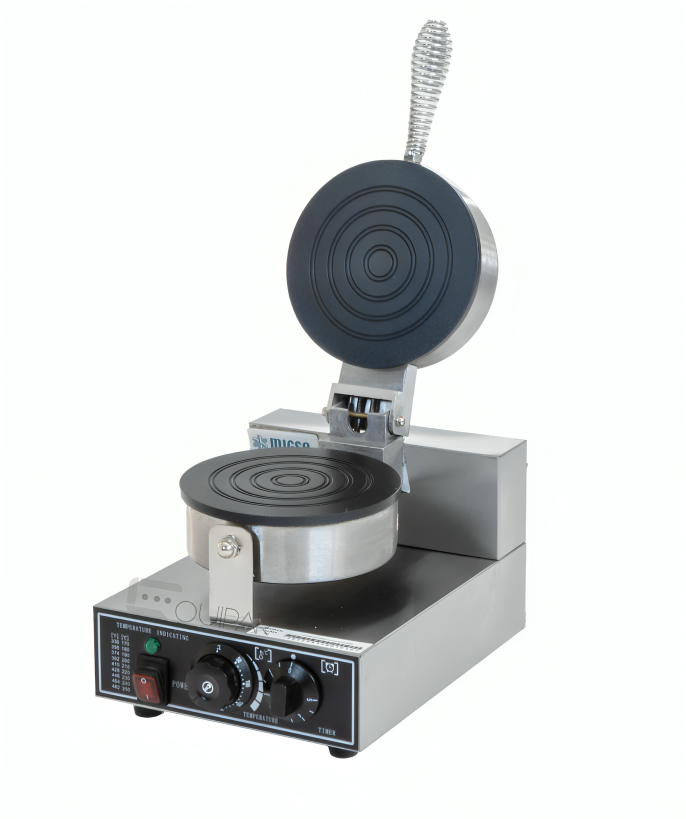 WAFFLERA CON FORMA DE DISCO MIGSA WDR-1