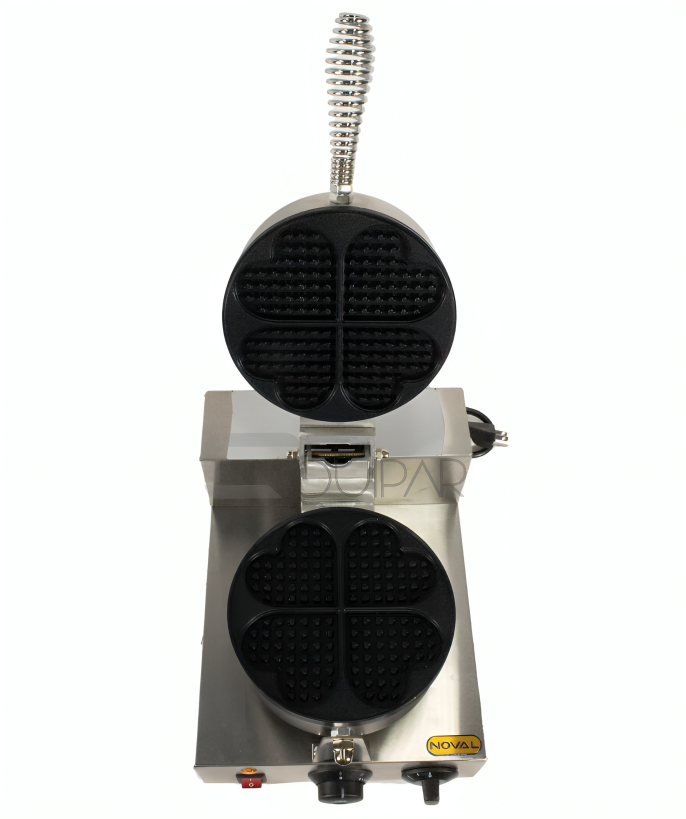 WAFLERA FORMA DE CORAZON ACERO INOX NOVAL WF-C