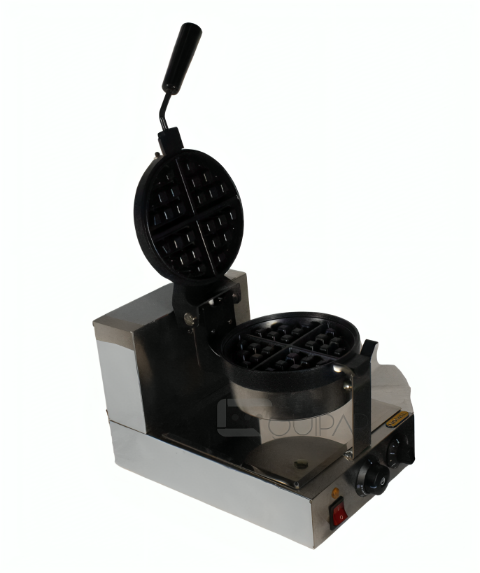 WAFLERA TIPO BELGA ACERO INOX NOVAL WF-B